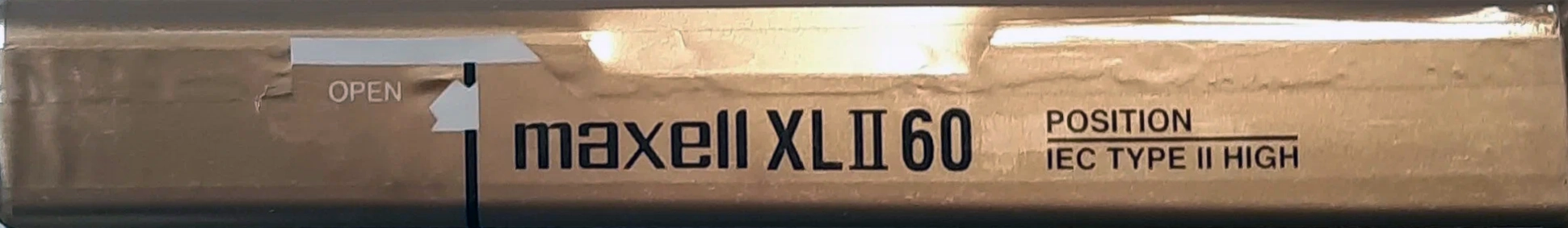 Compact Cassette Maxell XLII 60 Type II Chrome 1997 Europe
