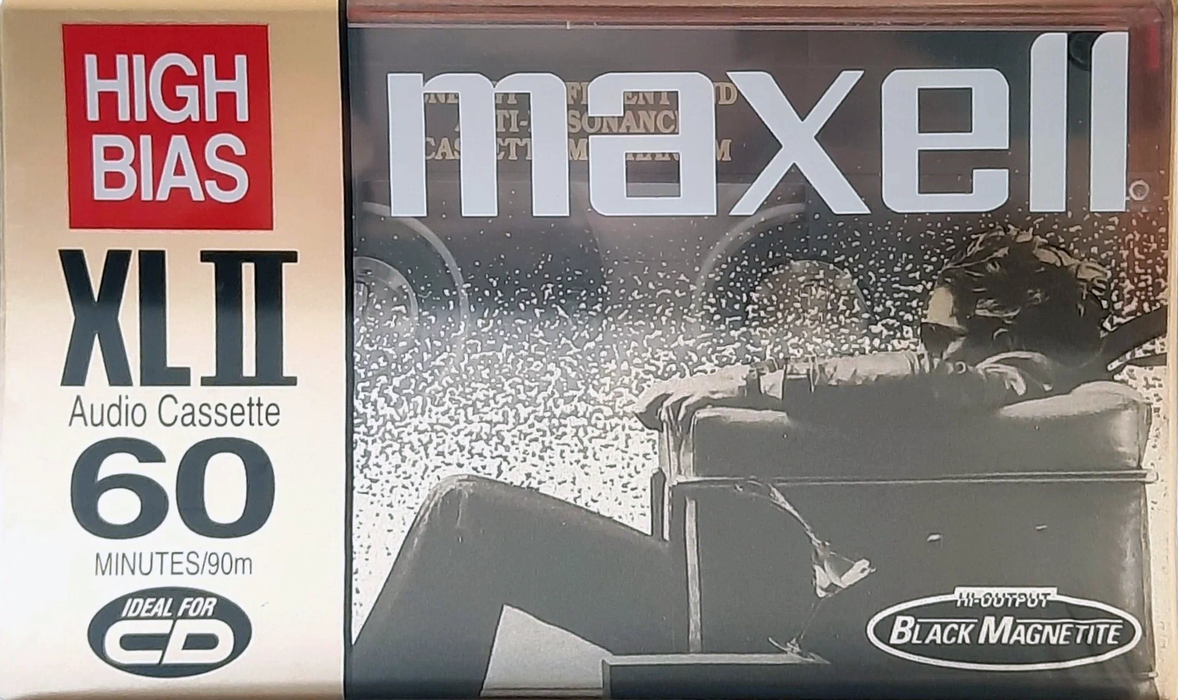 Compact Cassette Maxell XLII 60 Type II Chrome 1997 Europe
