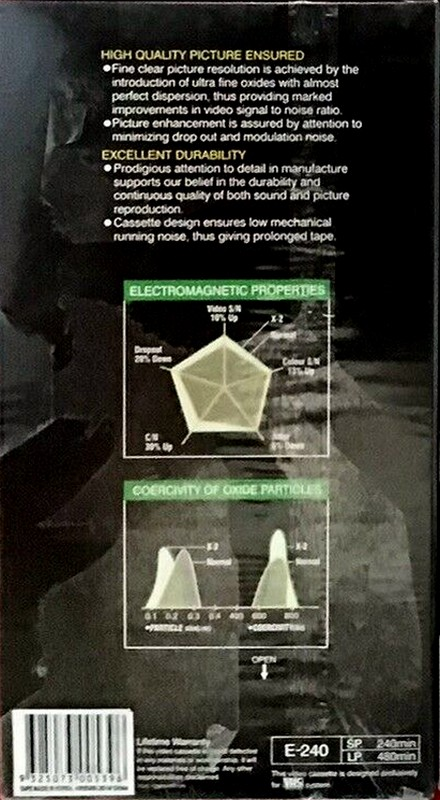 VHS, Video Home System Teac X-2 240 Type I Normal Europe