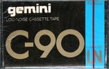 Compact Cassette Gemini 90 "LN" Type I Normal Hong Kong