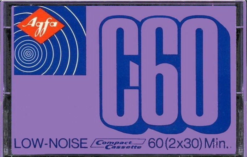 Compact Cassette AGFA 60 Type I Normal 1971 Germany