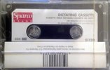 Compact Cassette Sparco 51120 120 Dictating Cassette 1988 China
