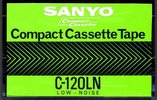 Compact Cassette Sanyo LN 120 Type I Normal 1975 Europe