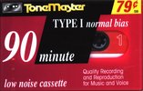 Compact Cassette ToneMaster 90 Type I Normal 2010 USA