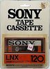 Blister Sony LNX 120 Type I Normal 1979 USA