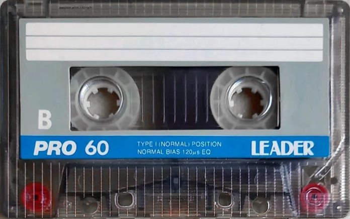 Compact Cassette Leader Pro 90 Type I Normal Latin America