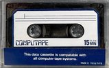 Compact Cassette Computape 15 Computer Cassette 1984 Hong Kong