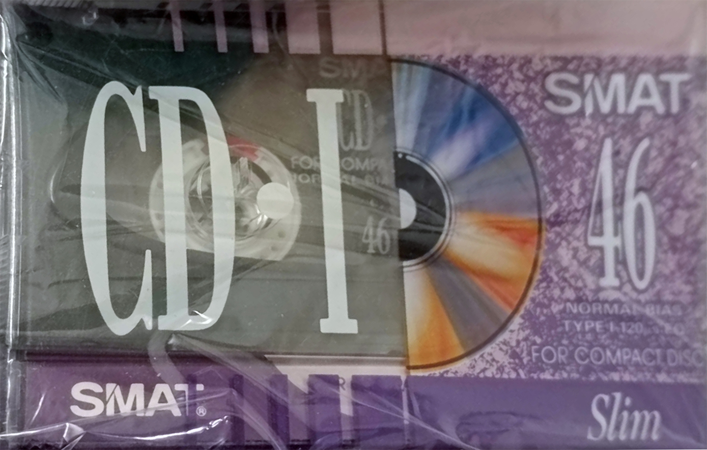 Compact Cassette Smat CD-I 46 Type I Normal 1991 South Korea