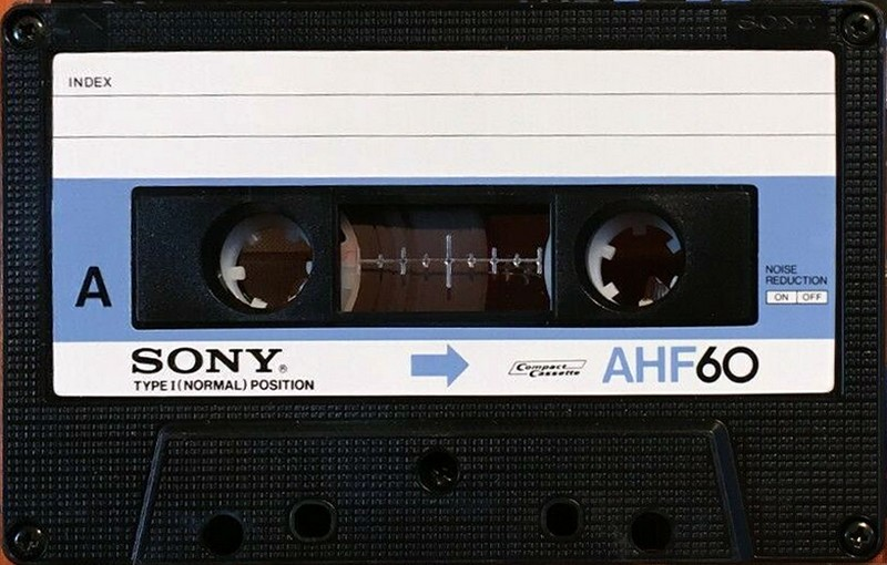 Compact Cassette Sony AHF 60 Type I Normal 1978 North America