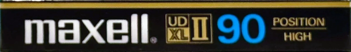 Compact Cassette Maxell UD XLII 90 Type II Chrome 1982 Europe