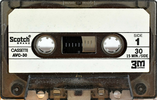 Compact Cassette Scotch AVC 30 Type I Normal 1971 USA