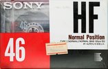 Compact Cassette Sony HF 46 Type I Normal 1991 Japan