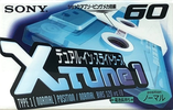 Compact Cassette Sony XI 60 "Xtune C-60X1E" Type I Normal 1998 Japan