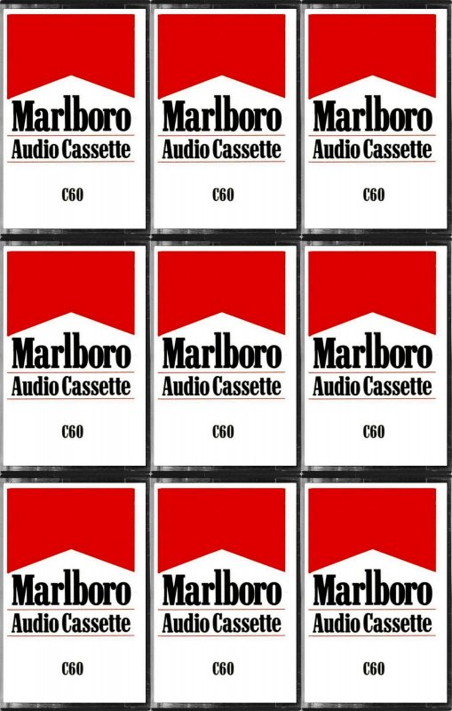 Compact Cassette Marlboro 60 Type I Normal Germany