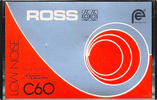Compact Cassette Ross 66 60 Type I Normal USA