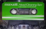 Compact Cassette Maxell Cleaning Cassette 1972 USA