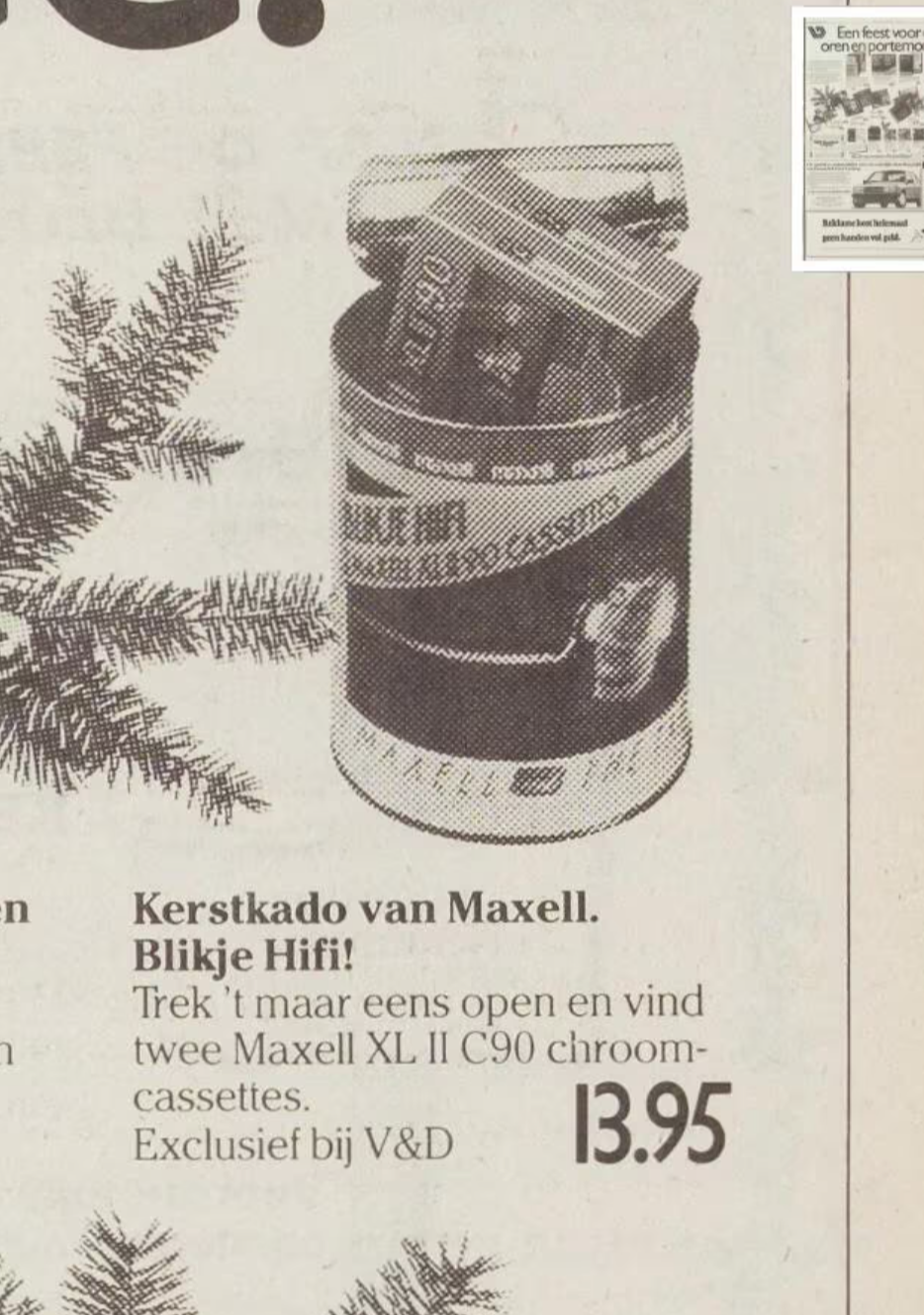 2 pack Maxell XLII 90 Type II Chrome 1985 Netherlands