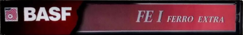 Compact Cassette BASF FE I Ferro Extra 60 Type I Normal 1995 Latin America