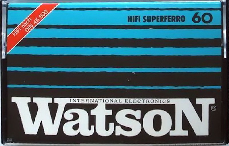 Compact Cassette Watson Super Ferro 60 Type I Normal 1978 Europe