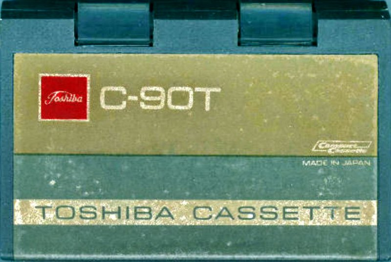 Compact Cassette Toshiba T 90 Type I Normal 1968 Japan