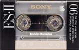 Compact Cassette Sony ES-II 90 "C-90ES2" Type II Chrome 1991 Japan