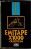 Compact Cassette EMITAPE X1000 90 Type I Normal 1974 Europe
