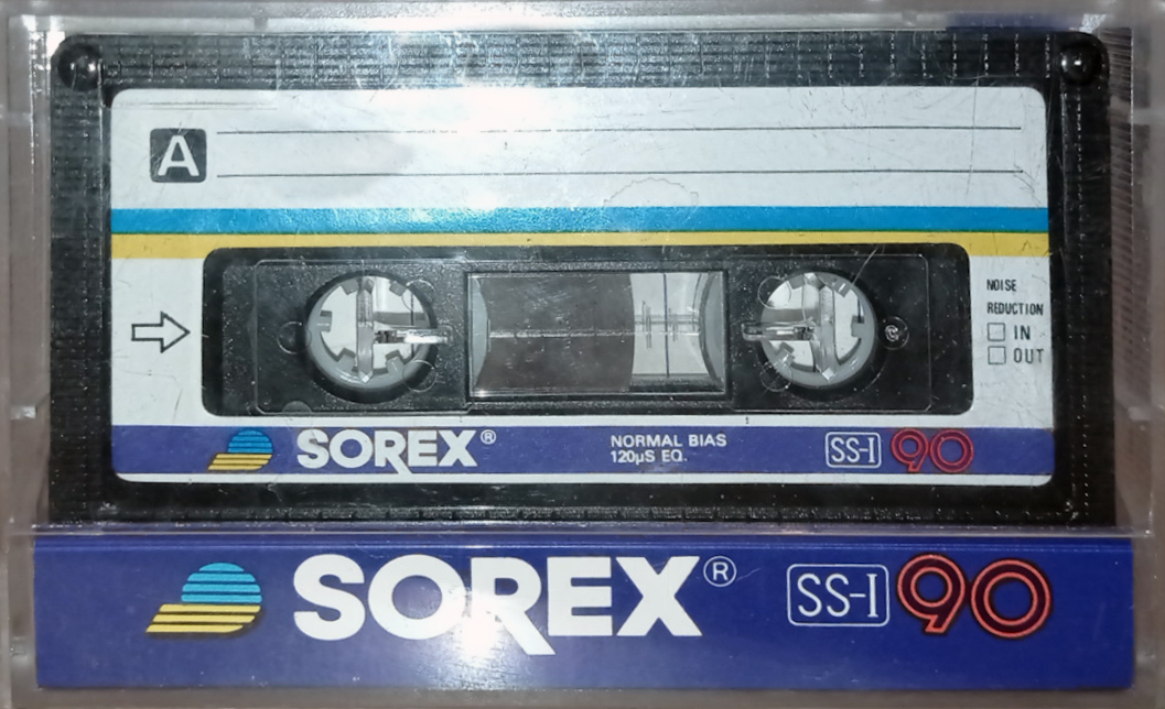 Compact Cassette Sorex SS-I 90 Type I Normal 1986 South Korea