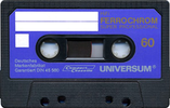 Compact Cassette Universum 60 Type III Ferro Chrome 1979 Europe