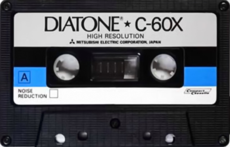 Compact Cassette Diatone X 60 Type I Normal 1978 Japan