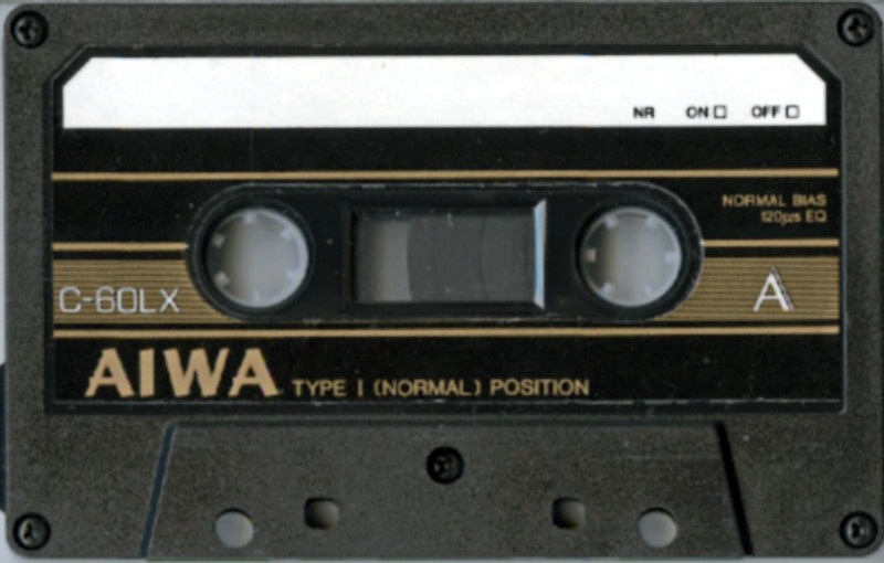 Compact Cassette Aiwa LX 60 Type I Normal 1982 Worldwide