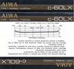 Compact Cassette Aiwa LX 60 Type I Normal 1982 Worldwide