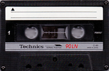 Compact Cassette Technics LN 90 "RT-90LN" Type I Normal 1985 Europe