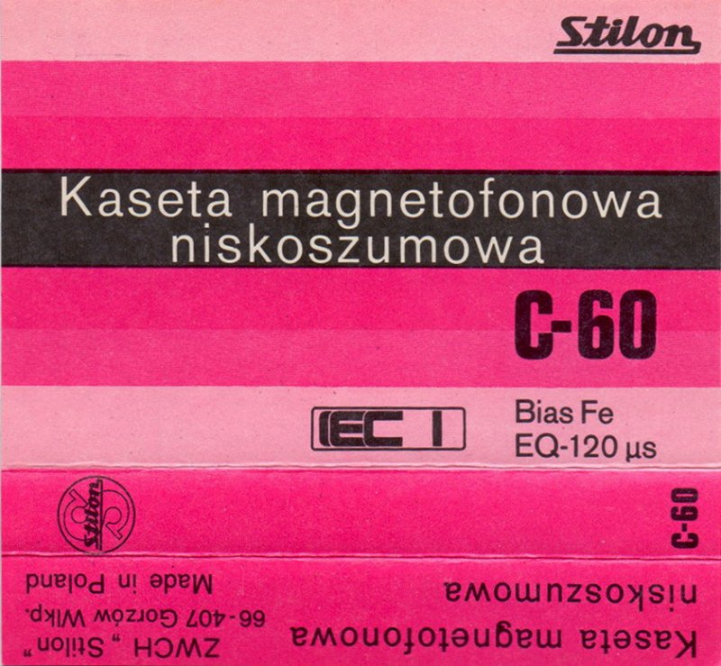 Compact Cassette Stilon 60 Type I Normal Poland