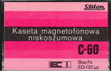 Compact Cassette Stilon 60 Type I Normal Poland