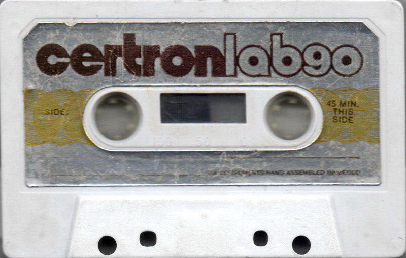 Compact Cassette Certron 60 Type I Normal Mexico