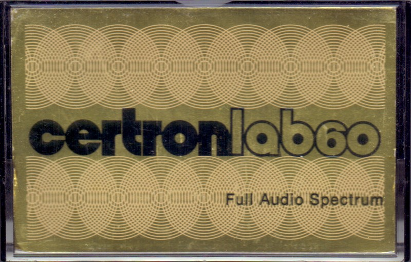 Compact Cassette Certron 60 Type I Normal Mexico