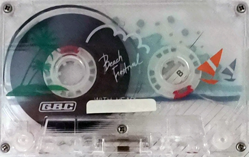 Compact Cassette GBC 60 "BF Beach Festival" Type I Normal 1985 Europe