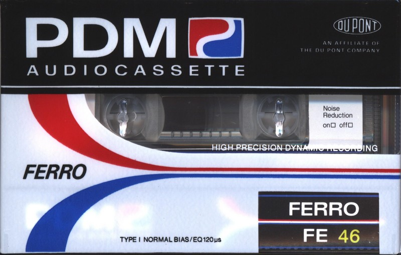 Compact Cassette PDM FE 46 Type I Normal 1987 Europe