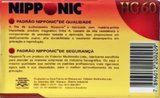 Compact Cassette Nipponic HG 60 Type I Normal Brazil