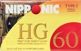 Compact Cassette Nipponic HG 60 Type I Normal Brazil