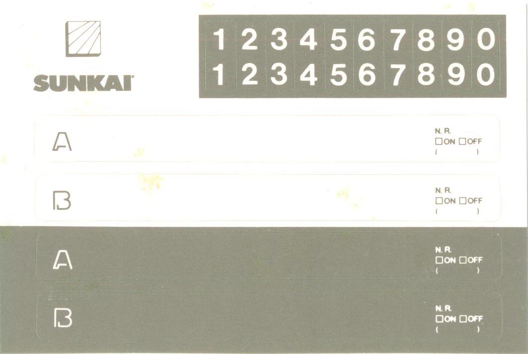 Compact Cassette Sunkai KF 1 90 Type I Normal 1988 Europe