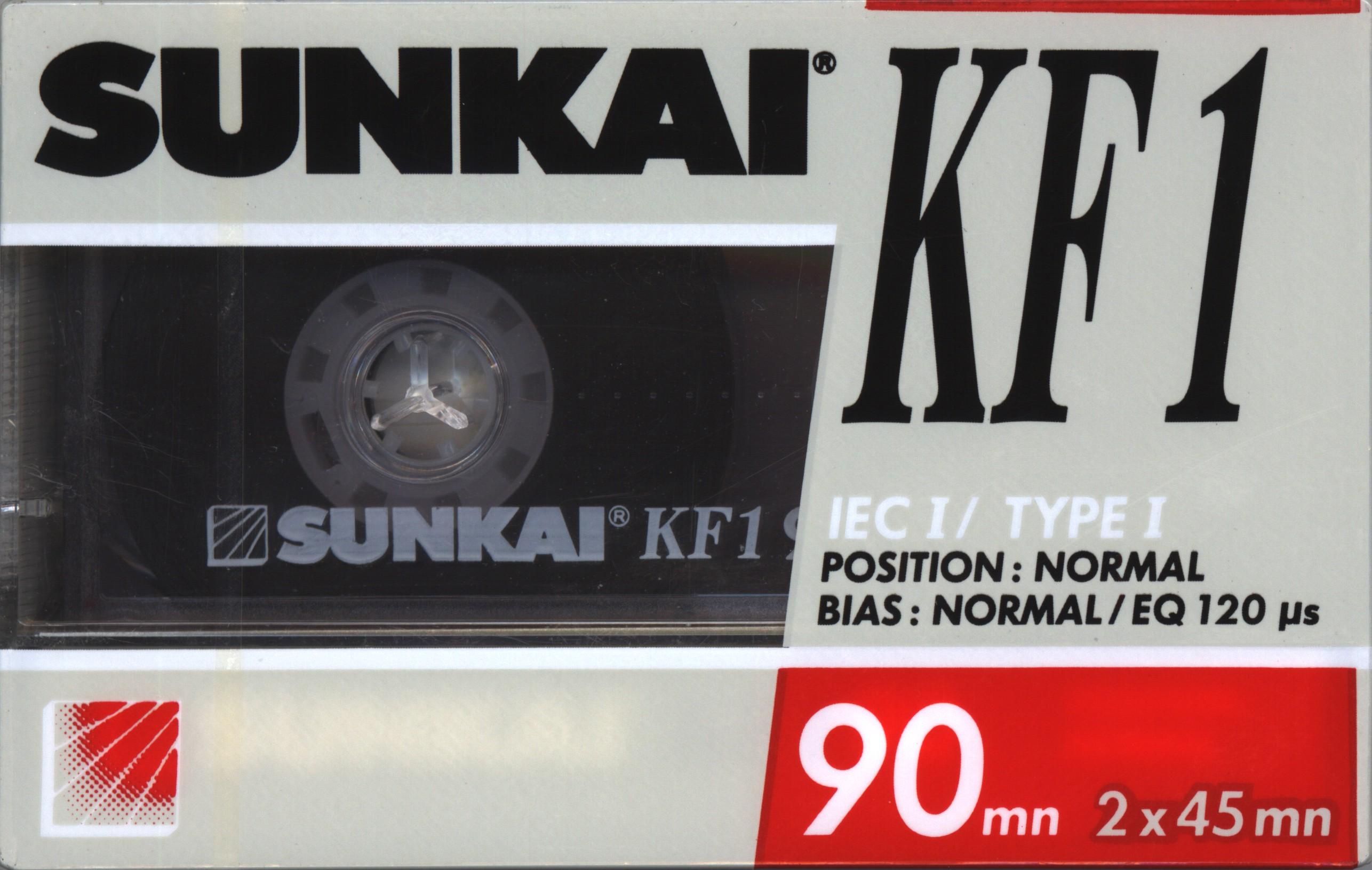 Compact Cassette Sunkai KF 1 90 Type I Normal 1988 Europe