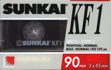 Compact Cassette Sunkai KF 1 90 Type I Normal 1988 Europe