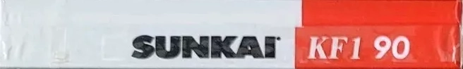 Compact Cassette Sunkai KF 1 90 Type I Normal 1988 Europe