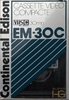 VHS-C (VHS Compact) Continental Edison 30 "EM-30C" Type I Normal Unknown Country