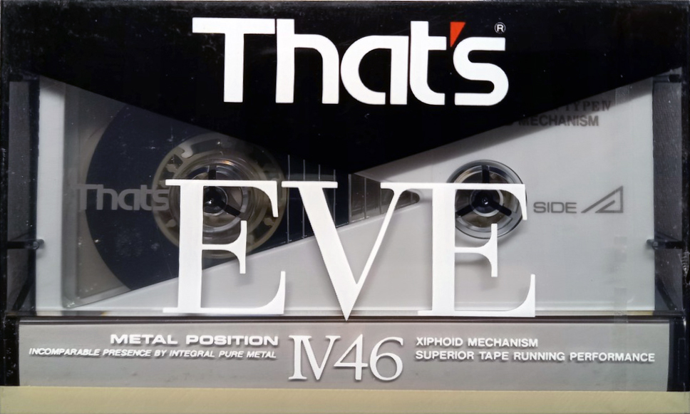 Compact Cassette Thats EVE 46 Type IV Metal 1987 Japan