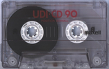 Compact Cassette Maxell UDI-CD 90 Type I Normal 1998 Europe