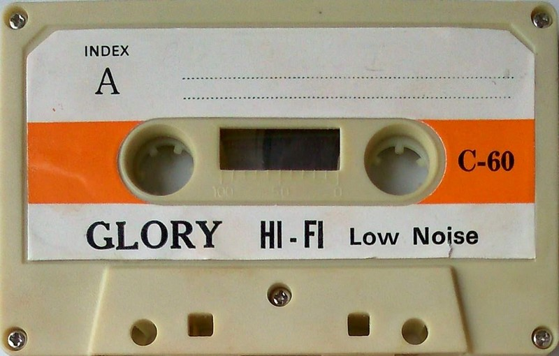 Compact Cassette Glory 60 Type I Normal Hong Kong