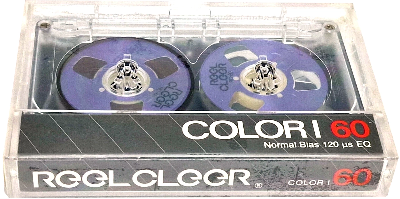 Compact Cassette Reel Cleer Color I 60 Type I Normal 1984 USA
