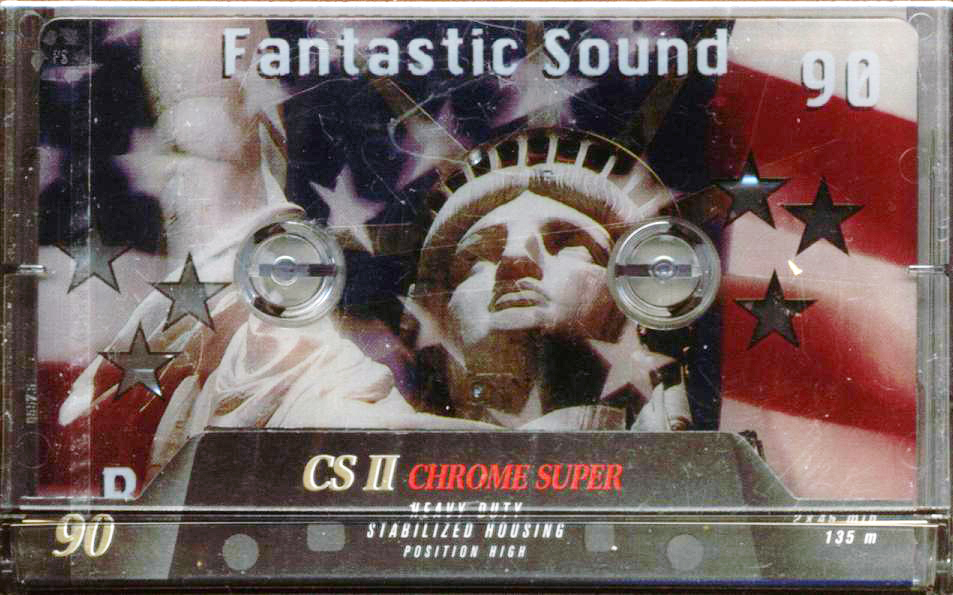 Compact Cassette BASF CS II Chrome Super 90 "Fantastic Sound" Type II Chrome 1995 Europe